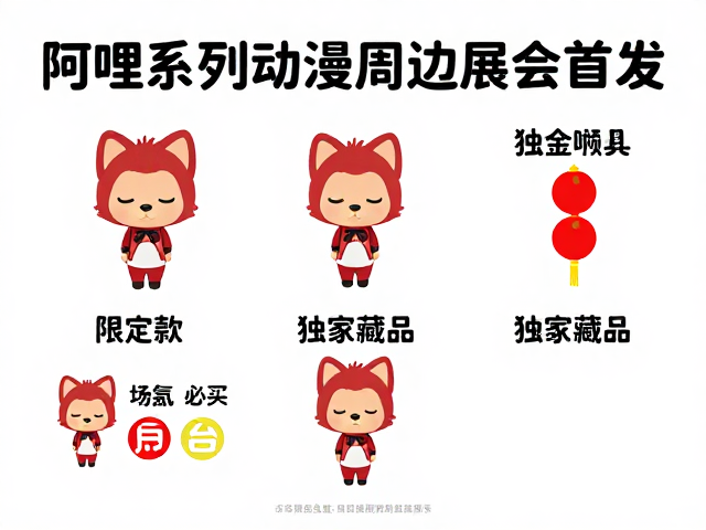 阿狸系列动漫周边展会首发!最全周边打卡攻略与必买清单