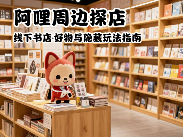 阿狸周边探店,线下书店文创区小众好物与隐藏玩法指南