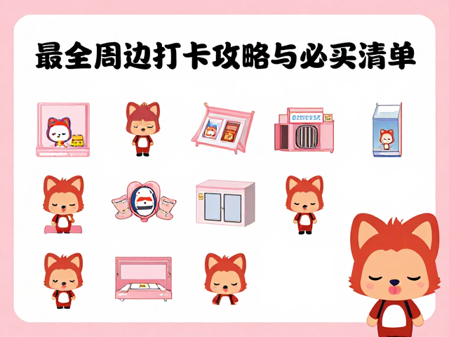 阿狸系列动漫周边展会首发!最全周边打卡攻略与必买清单