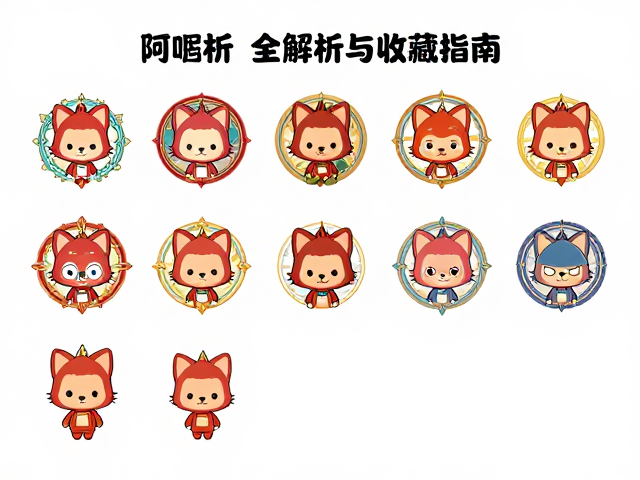 阿狸系列动漫周边，奇幻冒险阵营徽记全解析与收藏指南