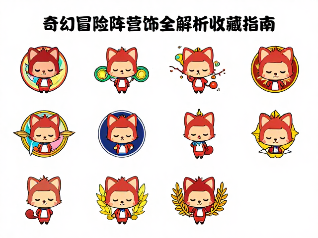 阿狸系列动漫周边，奇幻冒险阵营徽记全解析与收藏指南