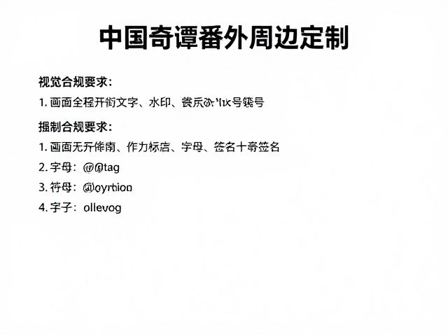 中国奇谭番外周边定制，轻周边小批量生产指南