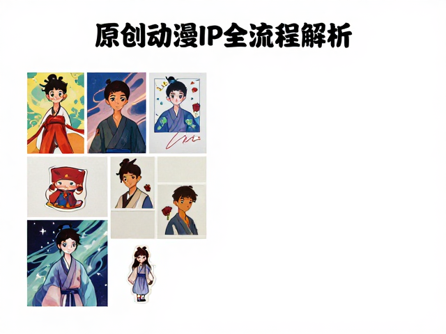 中国奇谭番外周边打样手账拼贴,原创动漫IP定制全流程解析