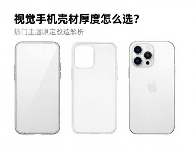 手机壳材质厚度怎么选？热门主题限定改造指南