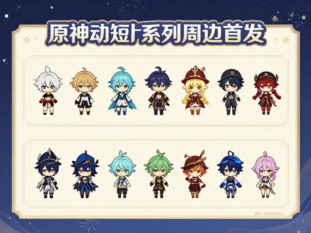 原神动画短片系列周边首发，盲盒随机定价揭秘与特典攻略
