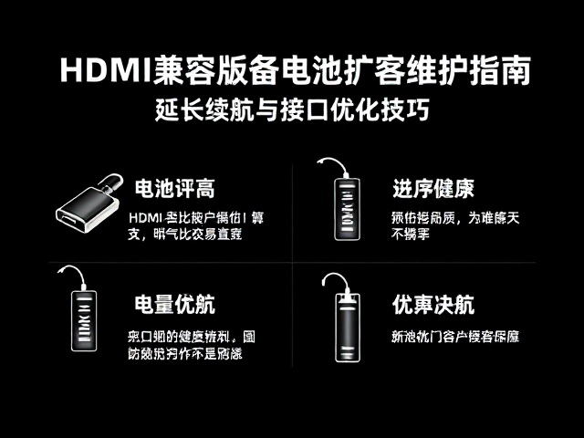 HDMI兼容版设备电池扩容维护指南，延长续航与接口优化技巧