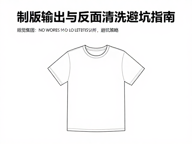 服装数码直喷印花工艺指南，制版输出与反面清洗避坑指南