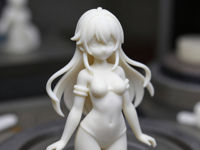 1/8美少女手办PVC高温注塑一体成型工艺解析