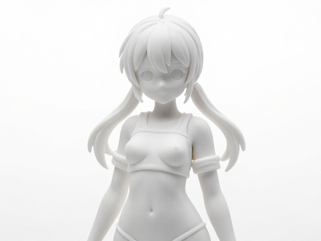 1/8美少女手办PVC高温注塑一体成型工艺解析