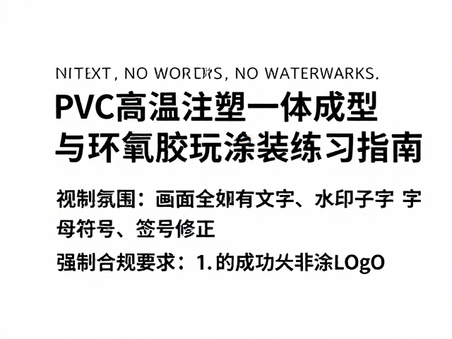 PVC高温注塑一体成型与环氧胶玩家涂装练习指南