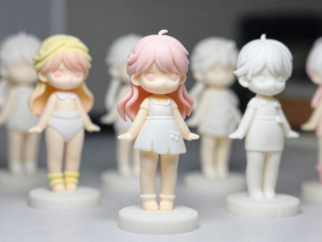 美少女手办小批量定制，PVC高温注塑一体成型与手工翻模工艺解析
