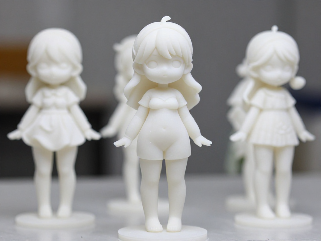 美少女手办小批量定制，PVC高温注塑一体成型与手工翻模工艺解析