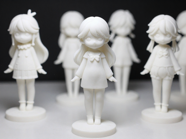 美少女手办小批量定制，PVC高温注塑一体成型与手工翻模工艺解析