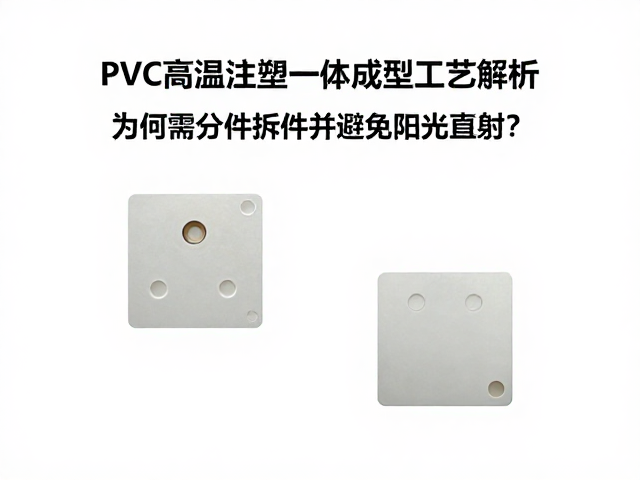PVC高温注塑一体成型工艺解析，为何需分件拆件并避免阳光直射？