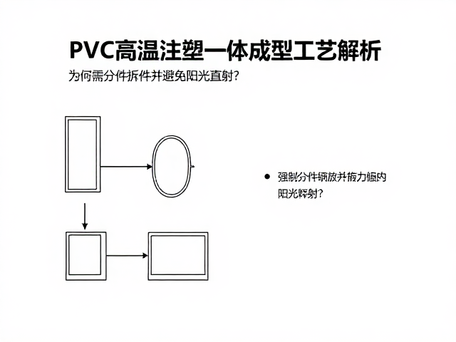 PVC高温注塑一体成型工艺解析，为何需分件拆件并避免阳光直射？