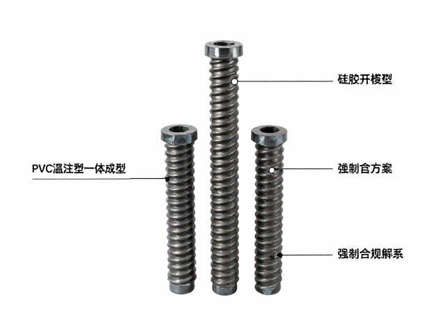 PVC高温注塑一体成型与硅胶开模，桩孔加固工艺全解析