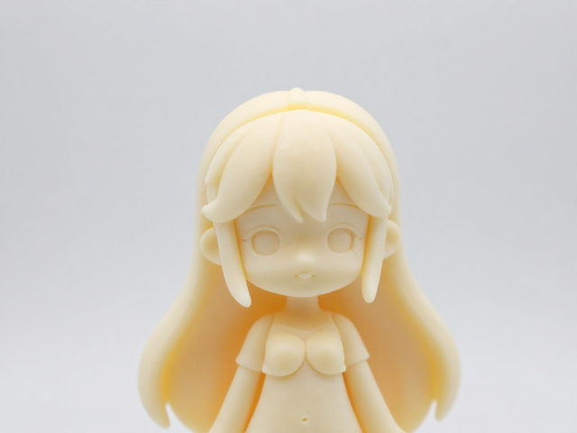 PVC高温注塑一体成型工艺，美少女手办缝隙修补全解析