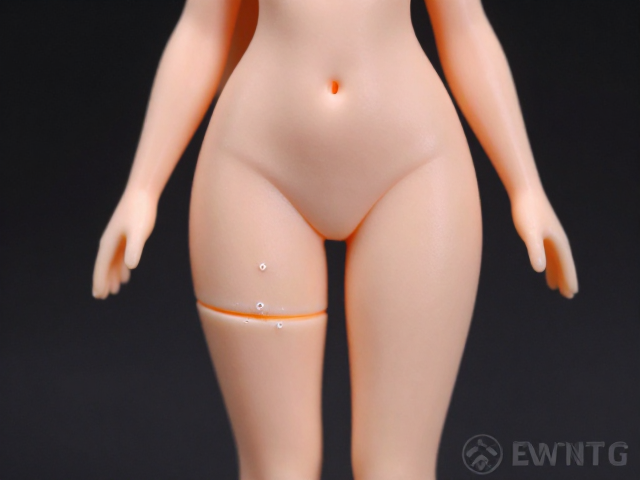 PVC高温注塑一体成型工艺，美少女手办缝隙修补全解析