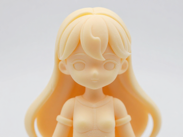PVC高温注塑一体成型工艺，美少女手办缝隙修补全解析