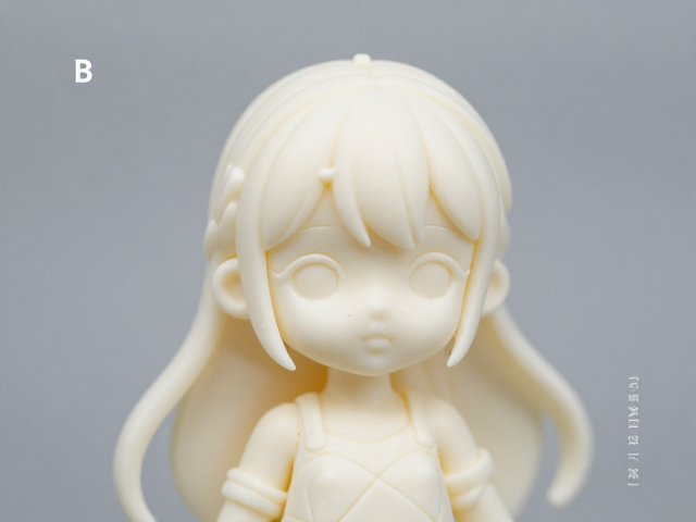 PVC高温注塑一体成型工艺，美少女手办缝隙修补全解析