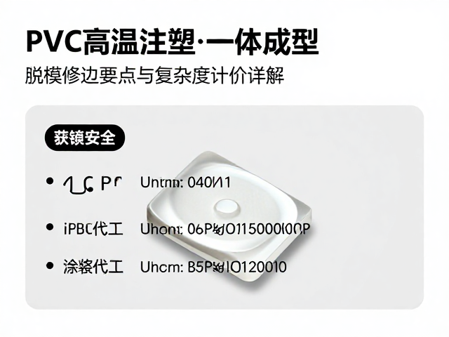 PVC高温注塑一体成型，脱模修边要点与涂装代工按复杂度计价详解