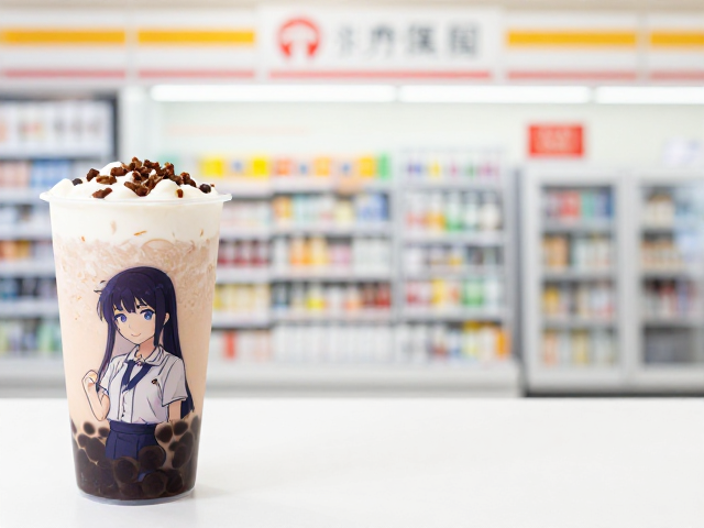 便利店新宠，动漫IP联名奶茶，游戏改编动画热饮种草攻略