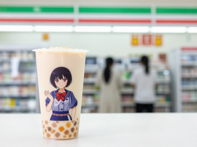 便利店新宠，动漫IP联名奶茶，游戏改编动画热饮种草攻略