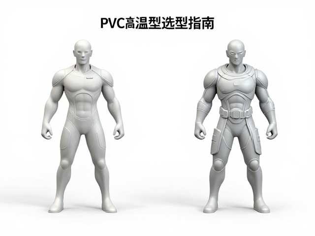 PVC高温注塑一体成型对比3D打印,游戏角色模型工艺选型指南
