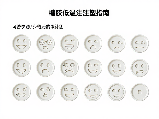 搪胶低温注塑工艺,可替换表情与分格收纳配件设计指南