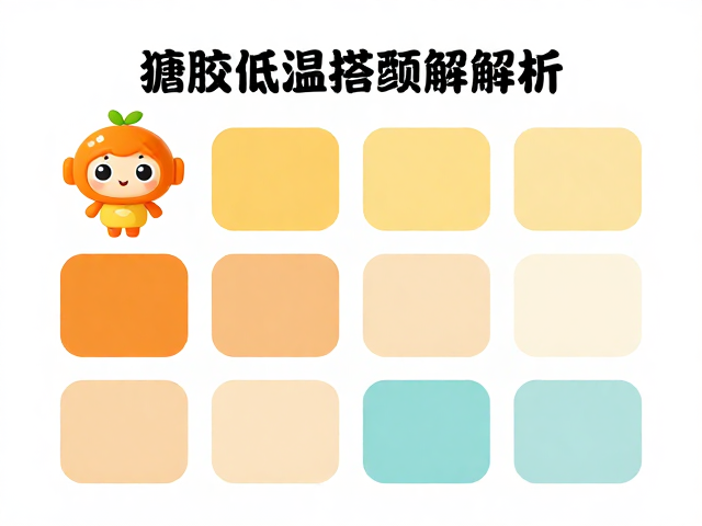 搪胶低温注塑工艺,Q版角色造型与色板搭配全解析