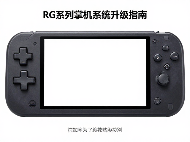 RG系列掌机系统升级指南，分辨率缩放设置及防指纹贴膜推荐