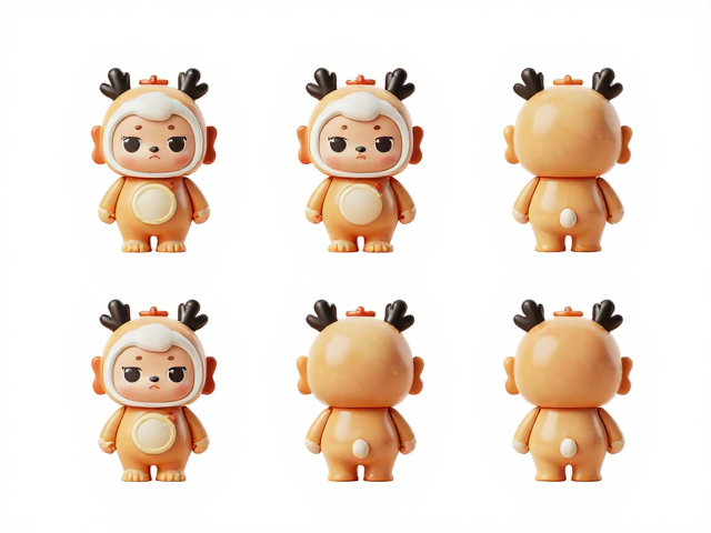 国潮文创ABS搪胶低温注塑工艺解析，打造爆款IP周边