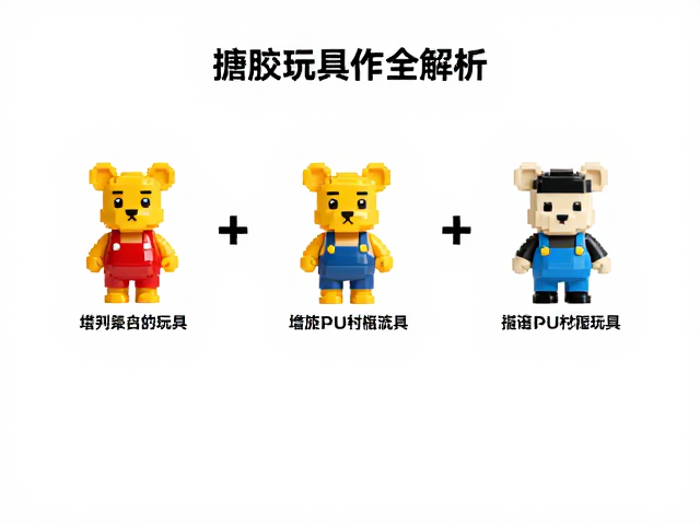 搪胶低温注塑工艺，像素复古PU树脂玩具制作全解析