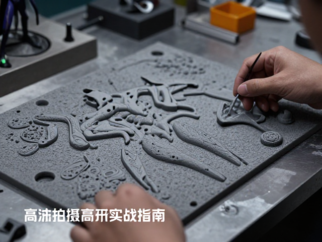 EVA泡沫热压裁切塑形工艺，模型手办工坊与摄影棚拍摄的高清实战指南