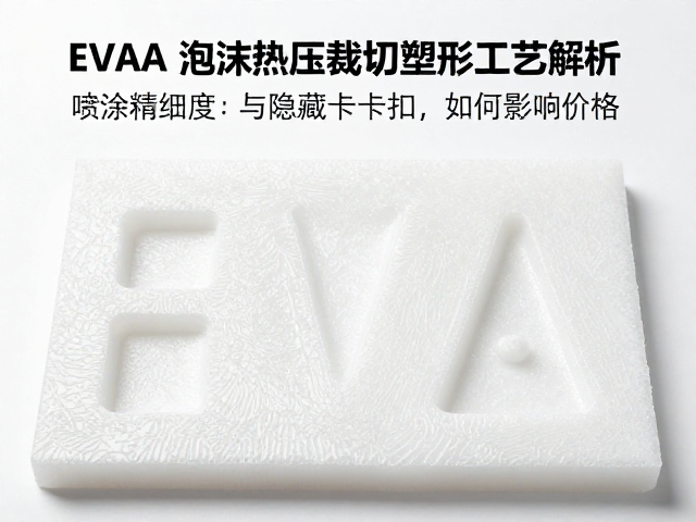 EVA泡沫热压裁切塑形工艺解析,喷涂精细度与隐藏卡扣如何影响价格