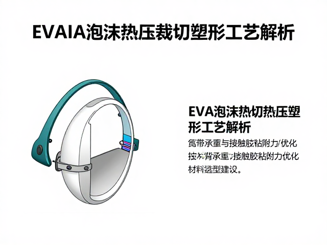 EVA泡沫热压裁切塑形工艺解析，背带承重与接触胶粘附力优化