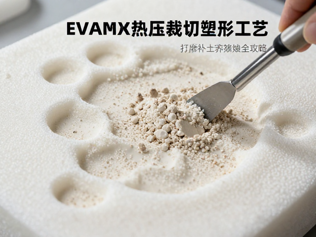 EVA泡沫热压裁切塑形工艺，打磨补土与避光养护全攻略