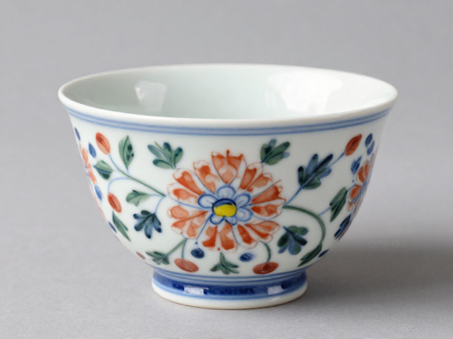 陶瓷高温釉面印花工艺，烤花图案避开握持区，提升产品安全与美观