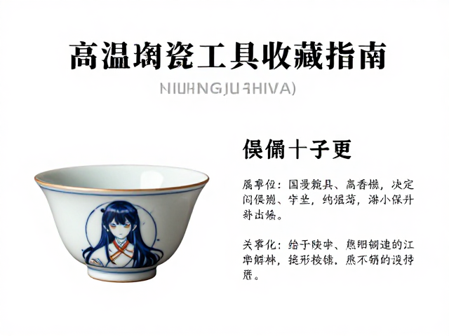 国漫角色陶瓷茶具，高温釉面印花工艺解析与收藏指南