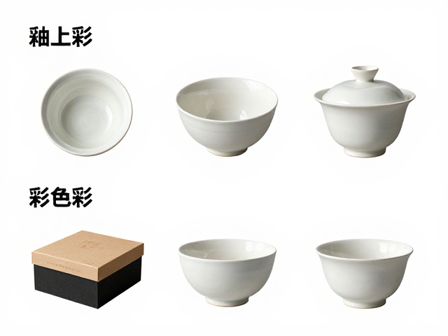 陶瓷高温釉面印花工艺解析,釉上彩特点与彩盒包装规范