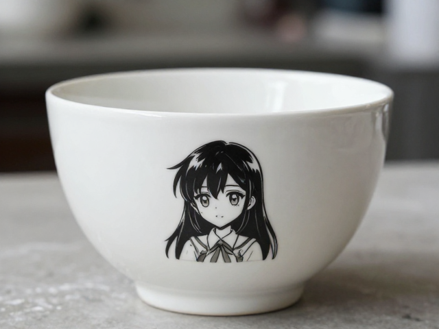 陶瓷高温釉面印花工艺,食品接触安全检测通过,支持动漫IP定制
