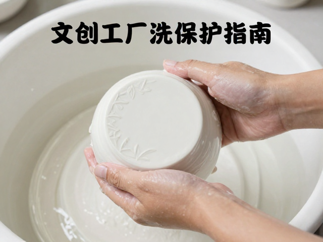 陶瓷高温釉面印花工艺解析,文创工厂手洗保护指南