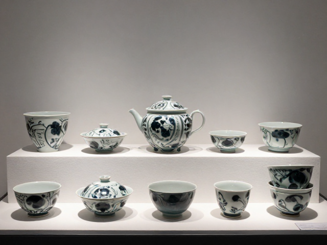 陶瓷高温釉面印花工艺与窑变效果,打造高端展柜陈列美学