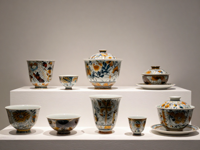 陶瓷高温釉面印花工艺与窑变效果,打造高端展柜陈列美学
