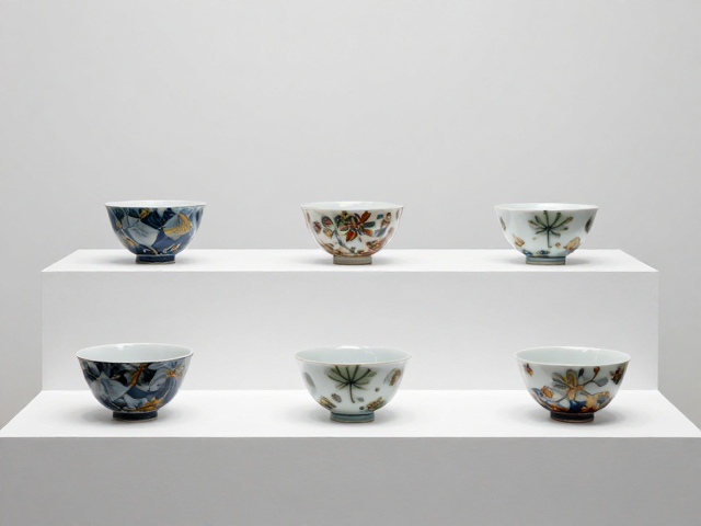 陶瓷高温釉面印花工艺与窑变效果,打造高端展柜陈列美学
