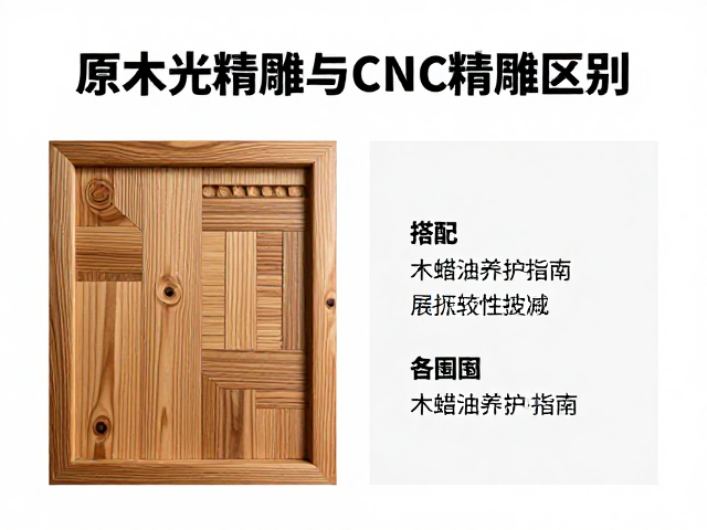 原木激光精雕与CNC精雕区别?搭配木蜡油养护指南