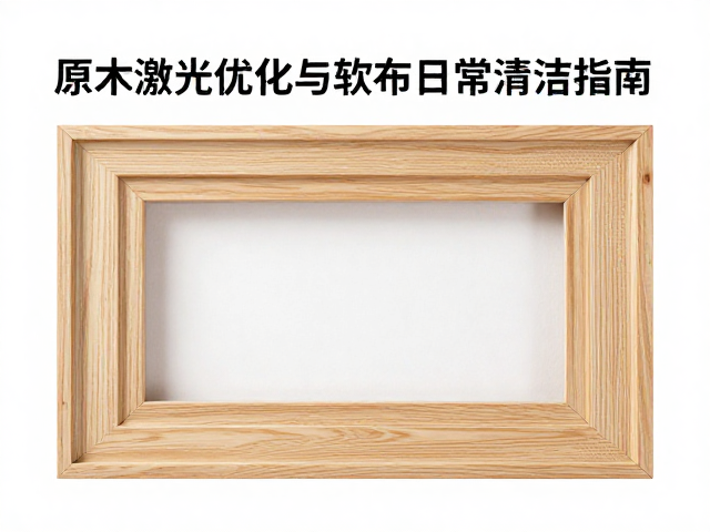 原木激光精雕工艺解析，结构打样优化与软布日常清洁指南