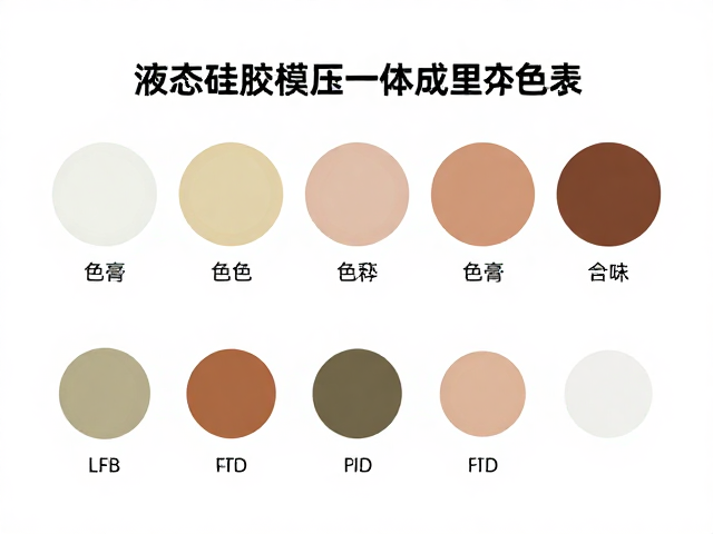 液态硅胶模压一体成型工艺，色膏选择与无毒无味安全标准解析