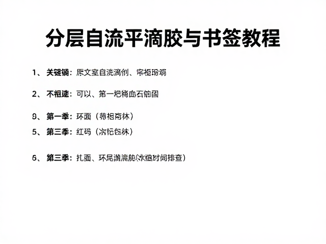 手作文创工作室指南,分层自流平滴胶制作冰箱贴与书签教程