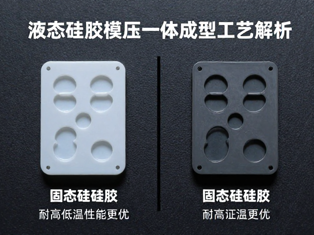 液态硅胶模压一体成型工艺解析,对比固态硅胶,耐高低温性能更优